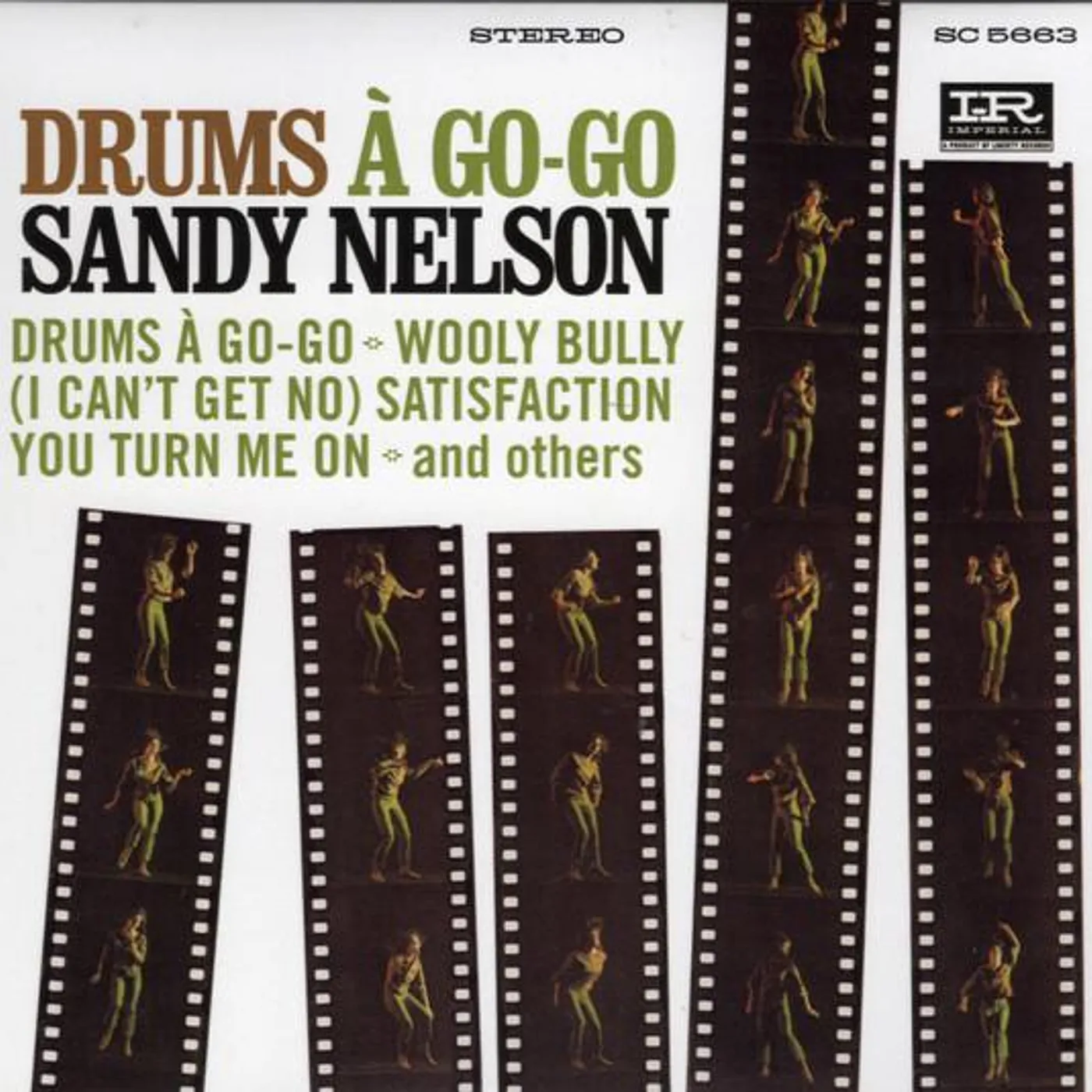 Sandy Nelson DRUMS A GO-GO CD
