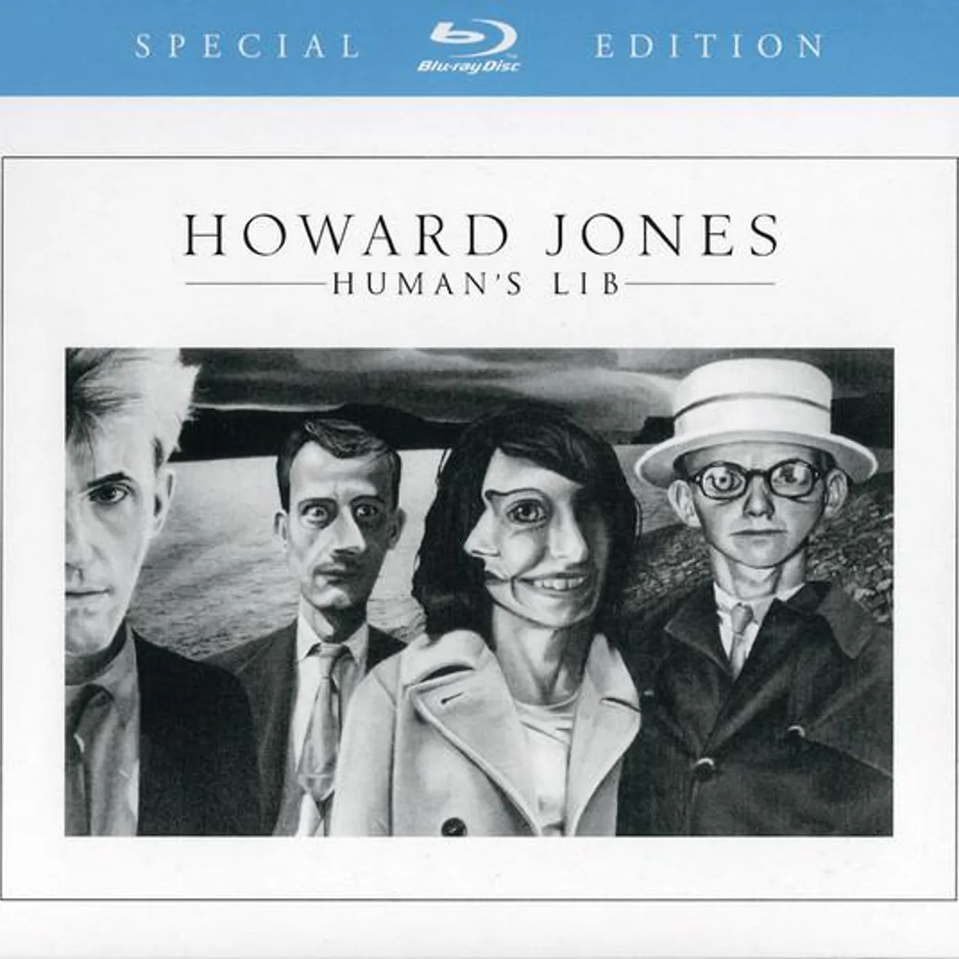 Howard Jones HUMAN'S LIB 2024 NEW STERO MIX/5.1 SURROUND SOUND REMIX (CD/BLU-RAY) CD