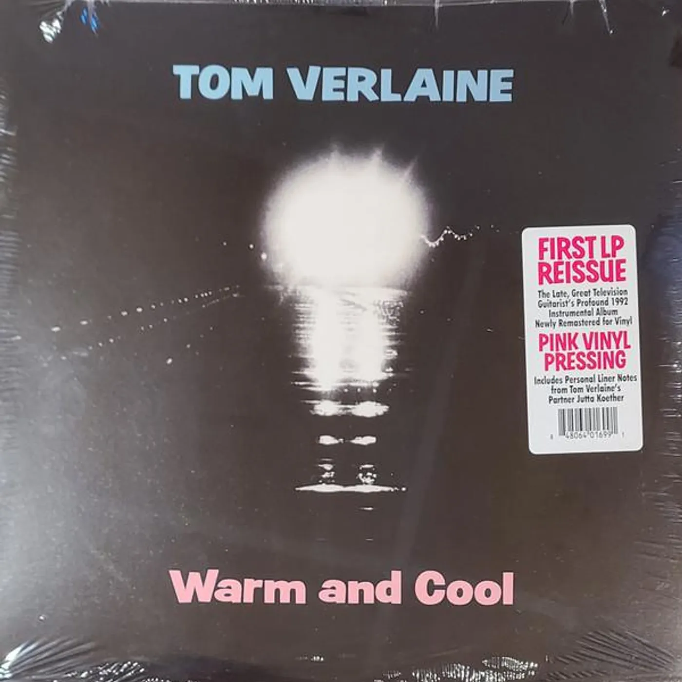 Tom Verlaine WARM AND COOL (PINK VINYL) Vinyl Record