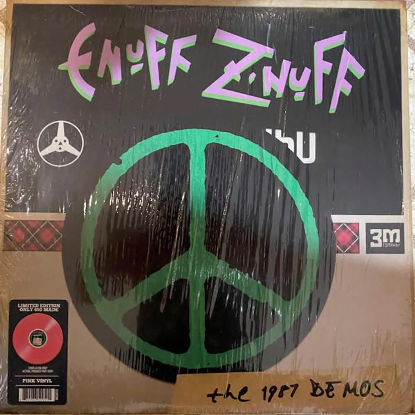 Enuff Z'Nuff 1987 DEMOS (PINK VINYL) Vinyl Record