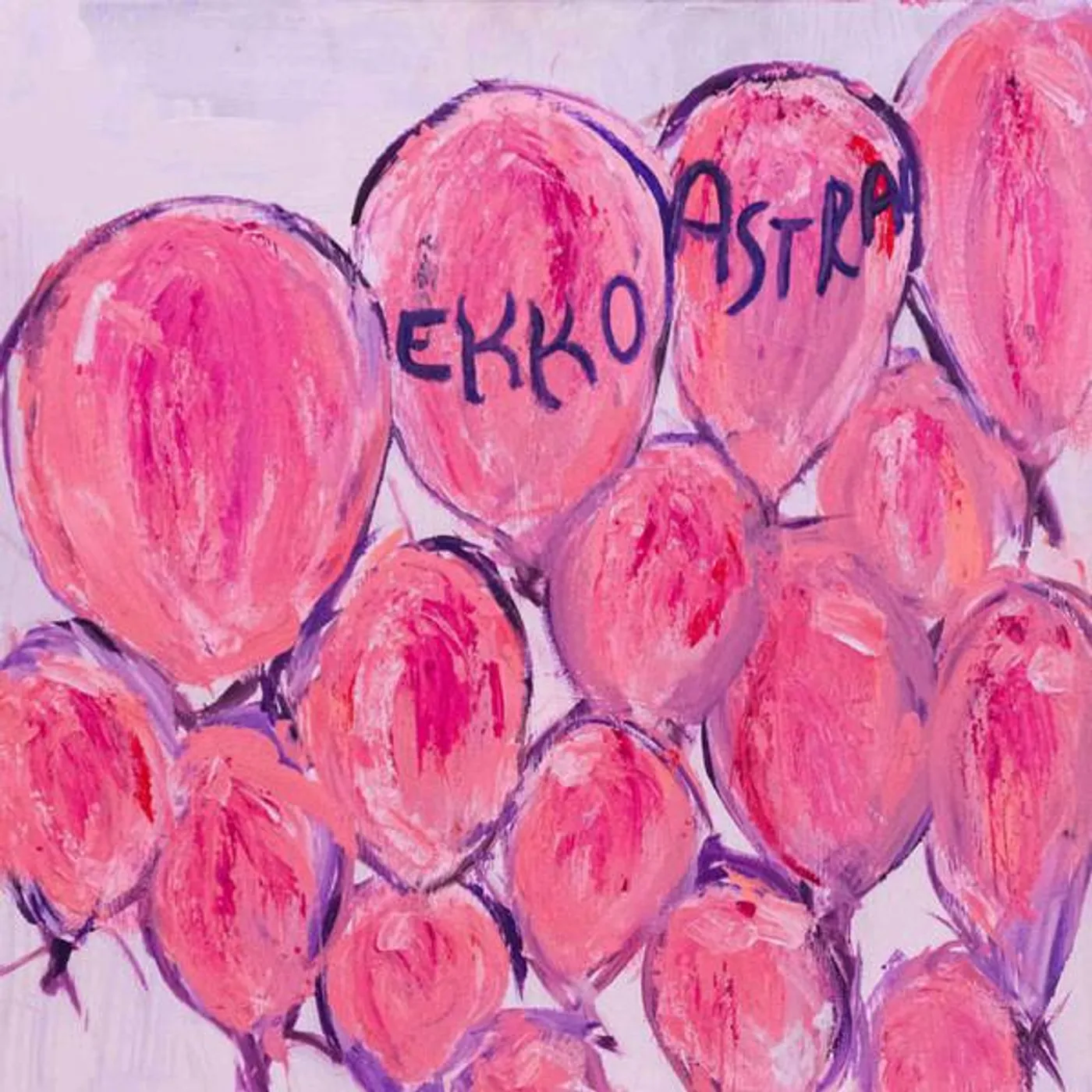 Ekko Astral PINK BALLOONS (BLUE & PINK A/B VINYL) Vinyl Record