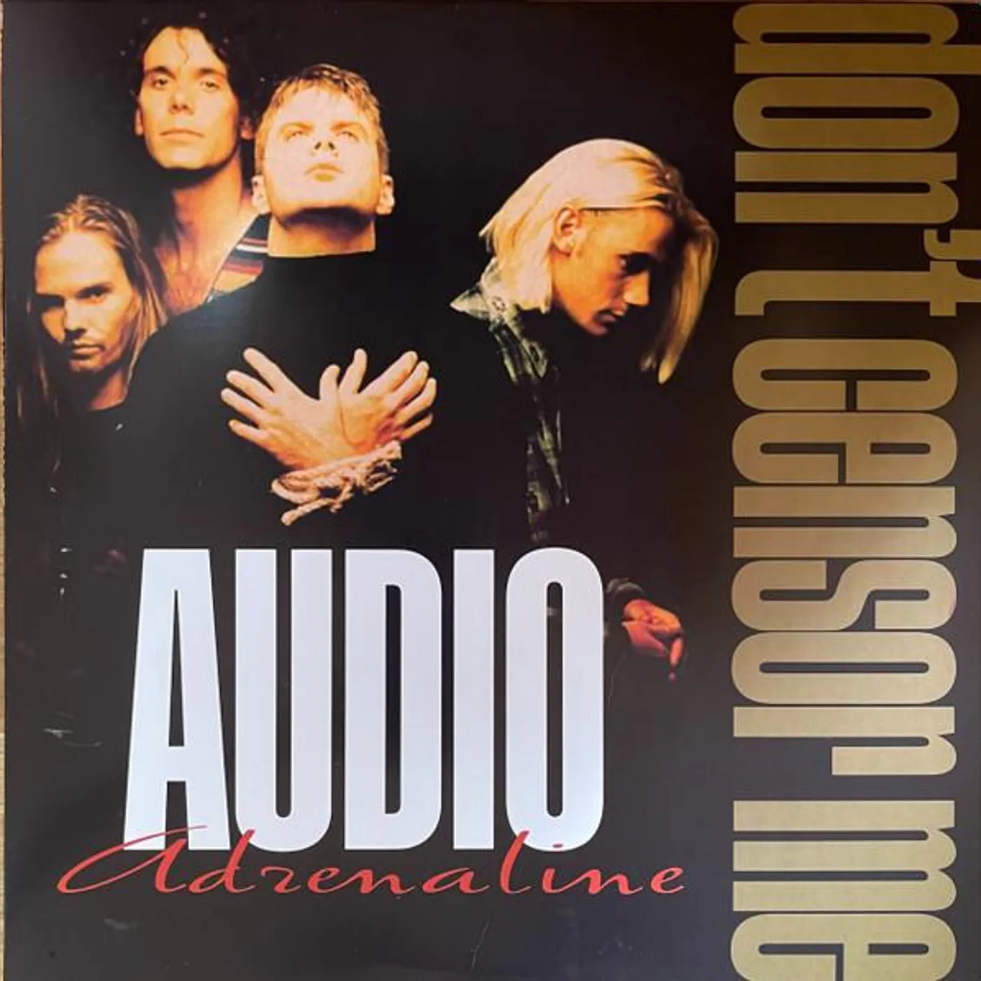 Audio Adrenaline DON'T CENSOR ME Vinyl Record