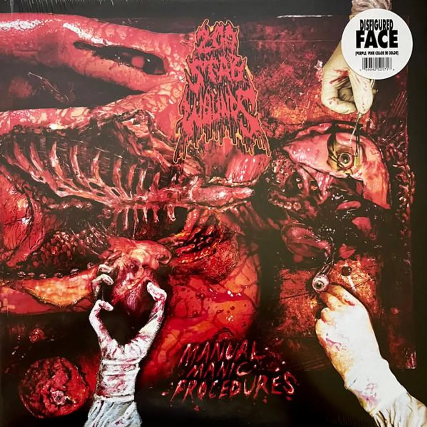 200 Stab Wounds MANUAL MANIC PROCEDURES (DISFIGURED FACE VINYL) Vinyl Record