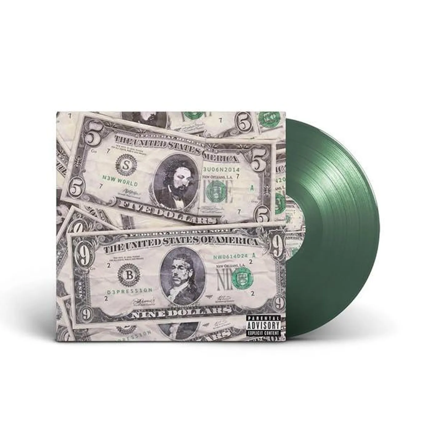 $uicideboy$ New World Depression (Coke Bottle Green) Vinyl Record