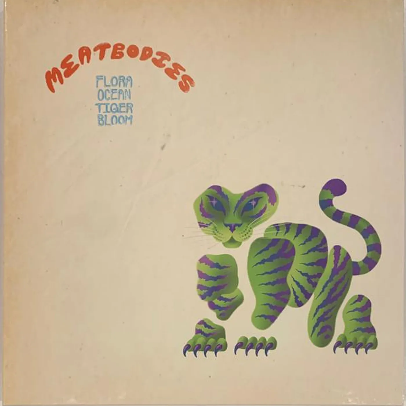 Meatbodies Flora Ocean Tiger Bloom (2LP/Clear) Vinyl Record