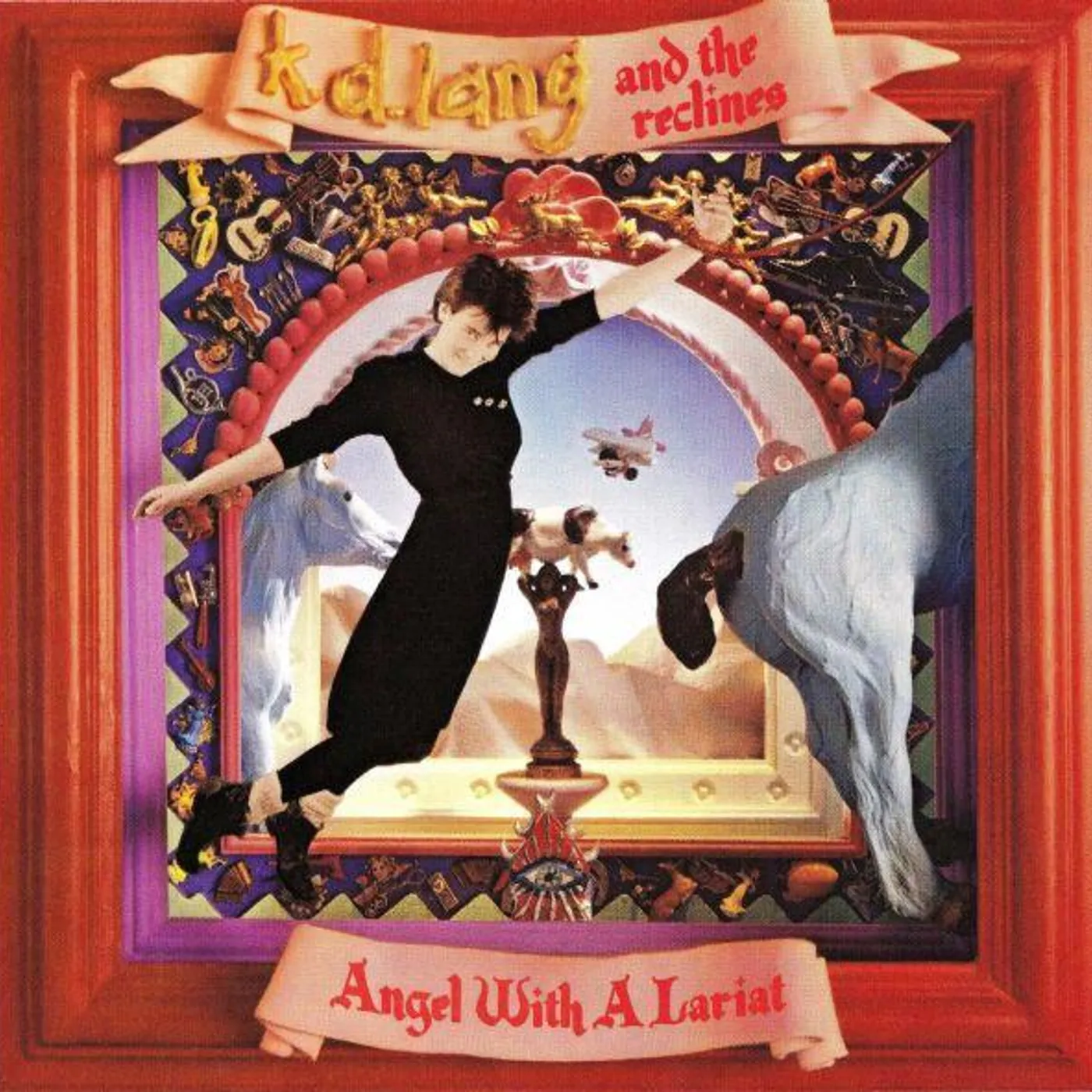 k.d.lang & The Reclines ANGEL WITH A LARIAT Vinyl Record