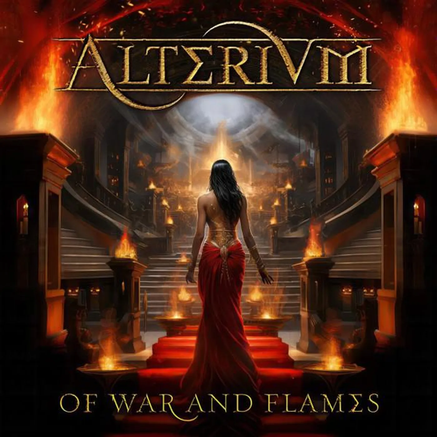 Alterium OF WAR & FLAMES CD