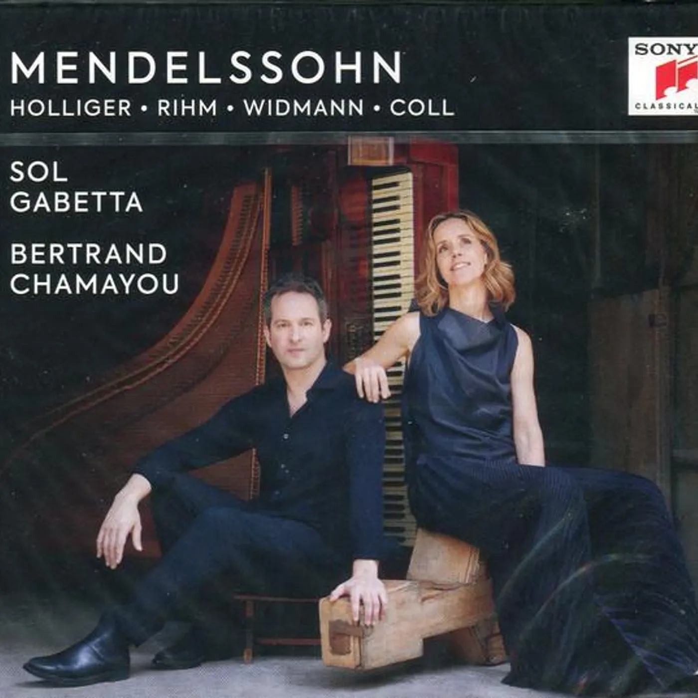 SOL GABETTA/BERTRAND CHAMAYOU: MENDELSSOHN/HOLLIGER/RIHM/… (2CD) CD