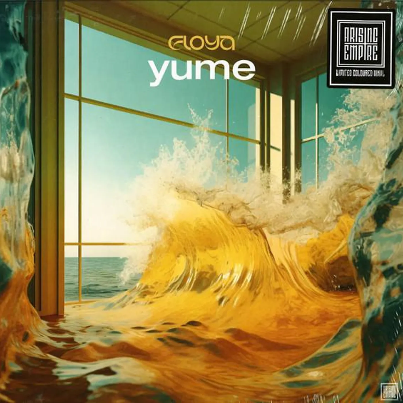 FLOYA YUME (YELLOW TRANSPARENT/RED MARBLED VINYL) Vinyl Record