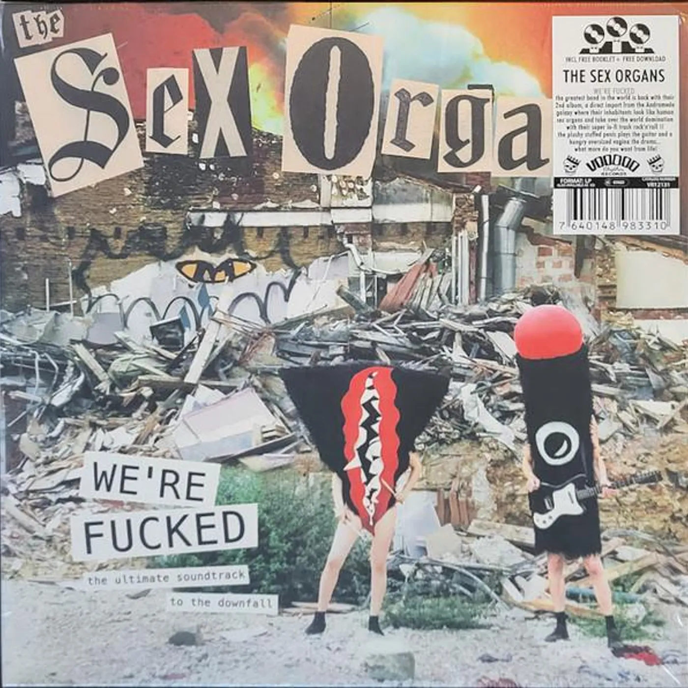 The Sex Organs We're Fucked Vinyl Record