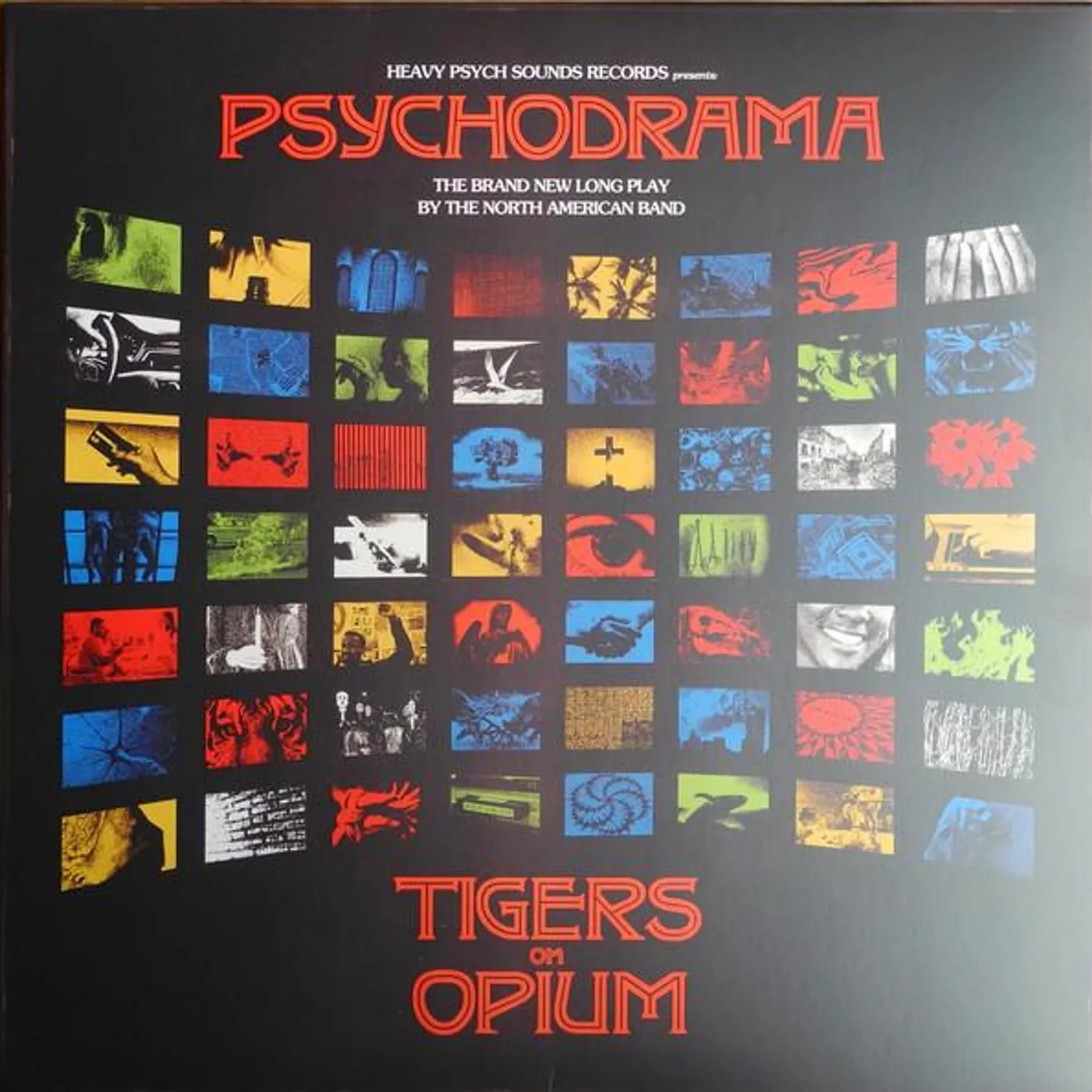 Tigers on Opium PSYCHODRAMA Vinyl Record