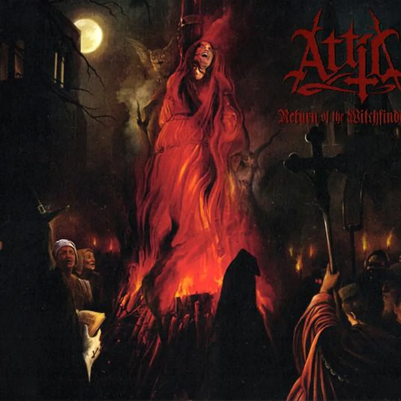 Attic RETURN OF THE WITCHFINDER CD