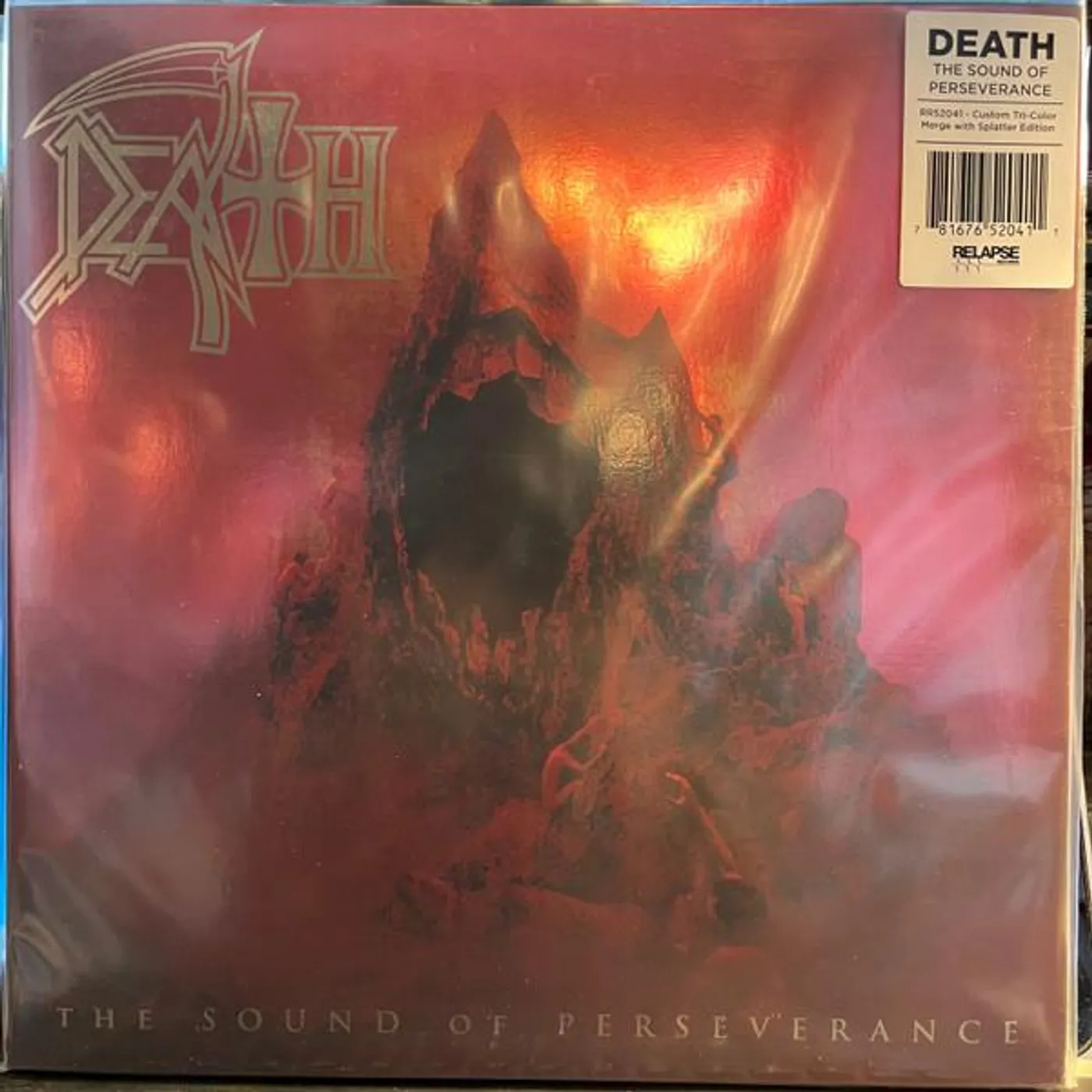 Death Sound Of Perseverance (Black, Red & Gold Tri Color Merge Withsplatter Vinyl/2Lp) Vinyl Record