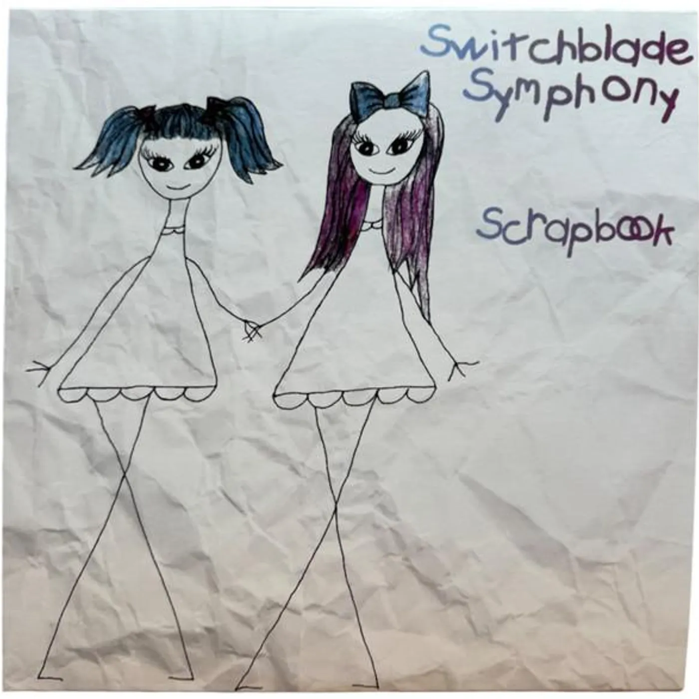 Switchblade Symphony Scrapbook (Pink/Purple/Black Haze) Vinyl Record