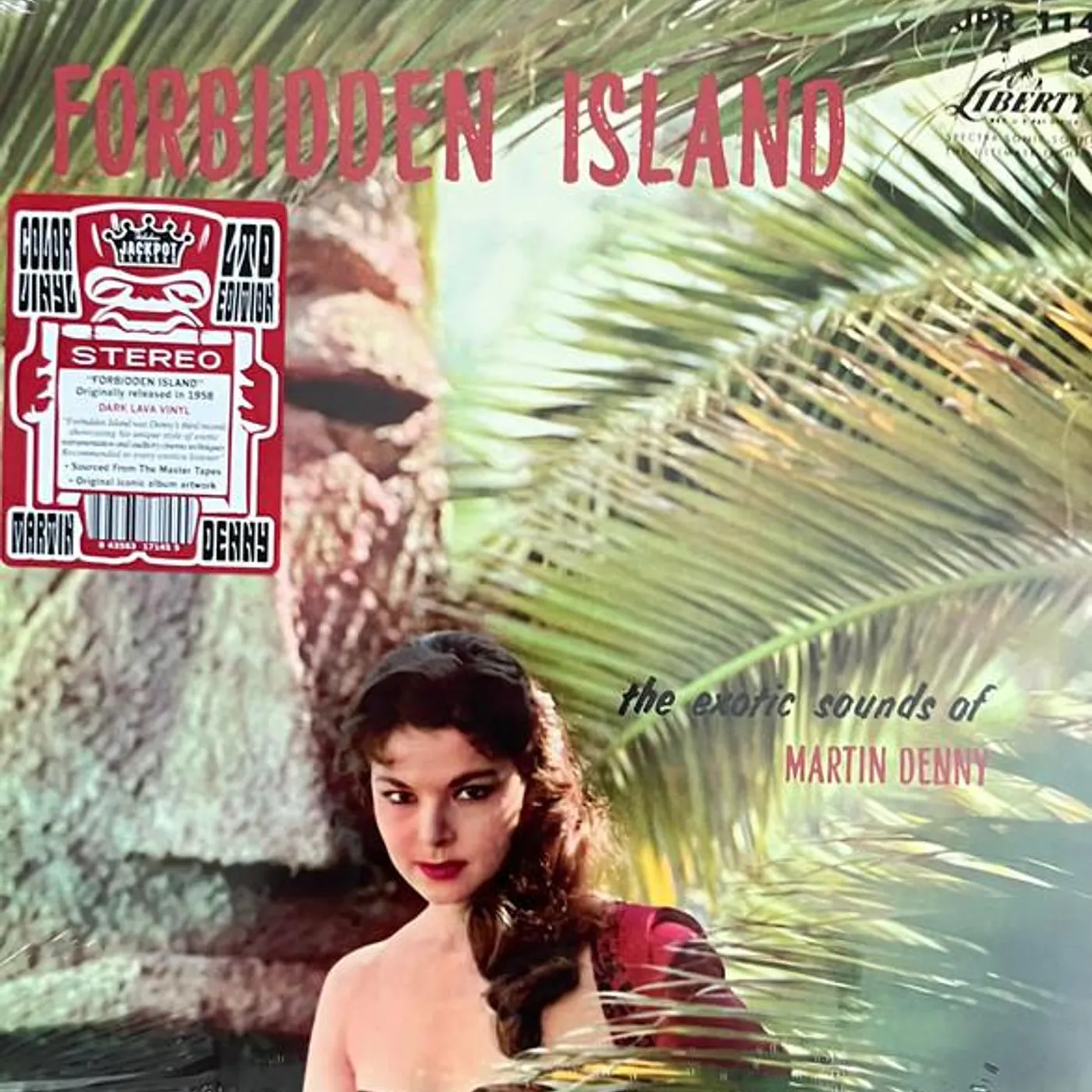 Martin Denny FORBIDDEN ISLAND (DARK LAVA VINYL) Vinyl Record