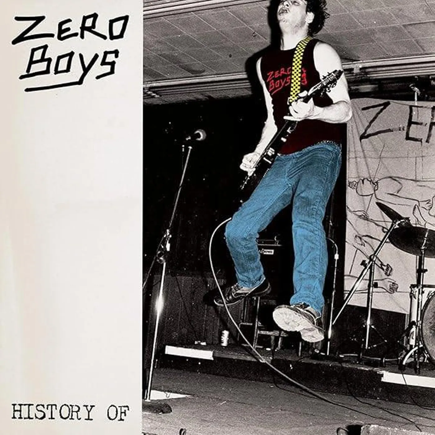 Zero Boys HISTORY OF... (40TH ANNIVERSARY EDITION/CLEAR VINYL/7INCH) Vinyl Record