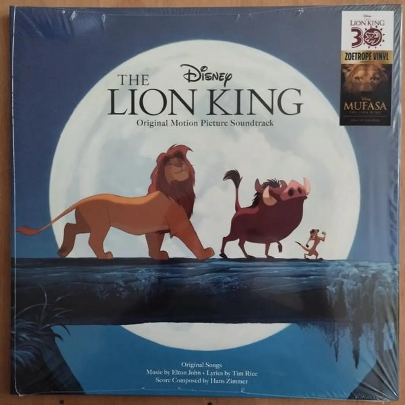 Various Artists  LION KING Original Soundtrack (ZOETROPE VINYL/30TH ANNIVERSARY/LIMITED) Vinyl Record