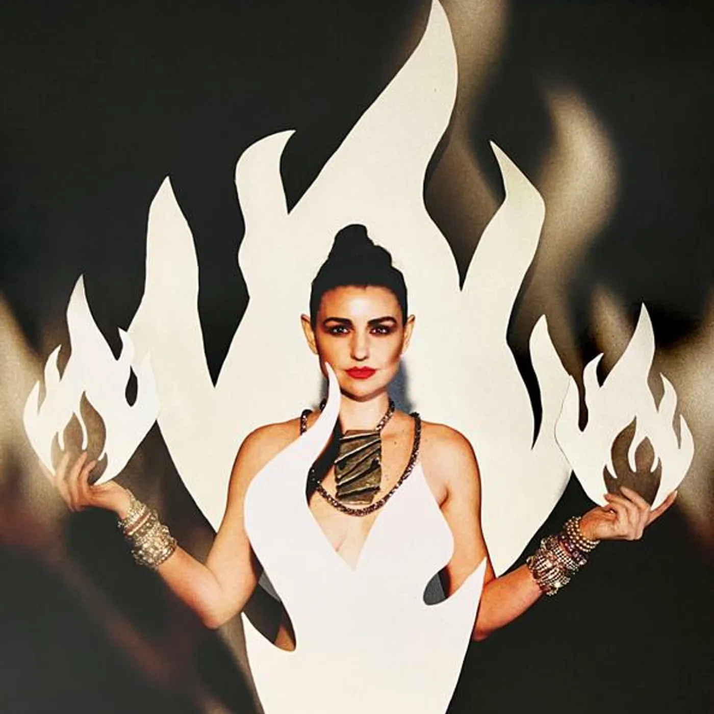 Geneva Jacuzzi Triple Fire (Black & White Smash) Vinyl Record
