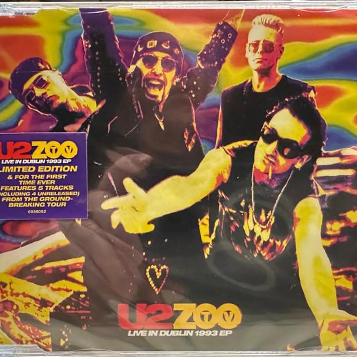 U2 ZOO TV: LIVE IN DUBLIN 1993 (EP) CD