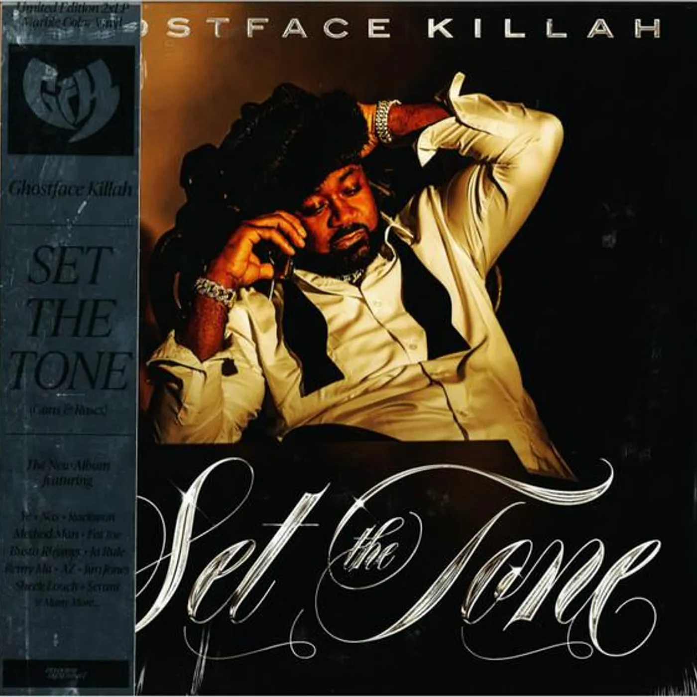 Ghostface Killah SET THE TONE (GUNS & ROSES) (2LP/MARBLE VINYL) Vinyl Record