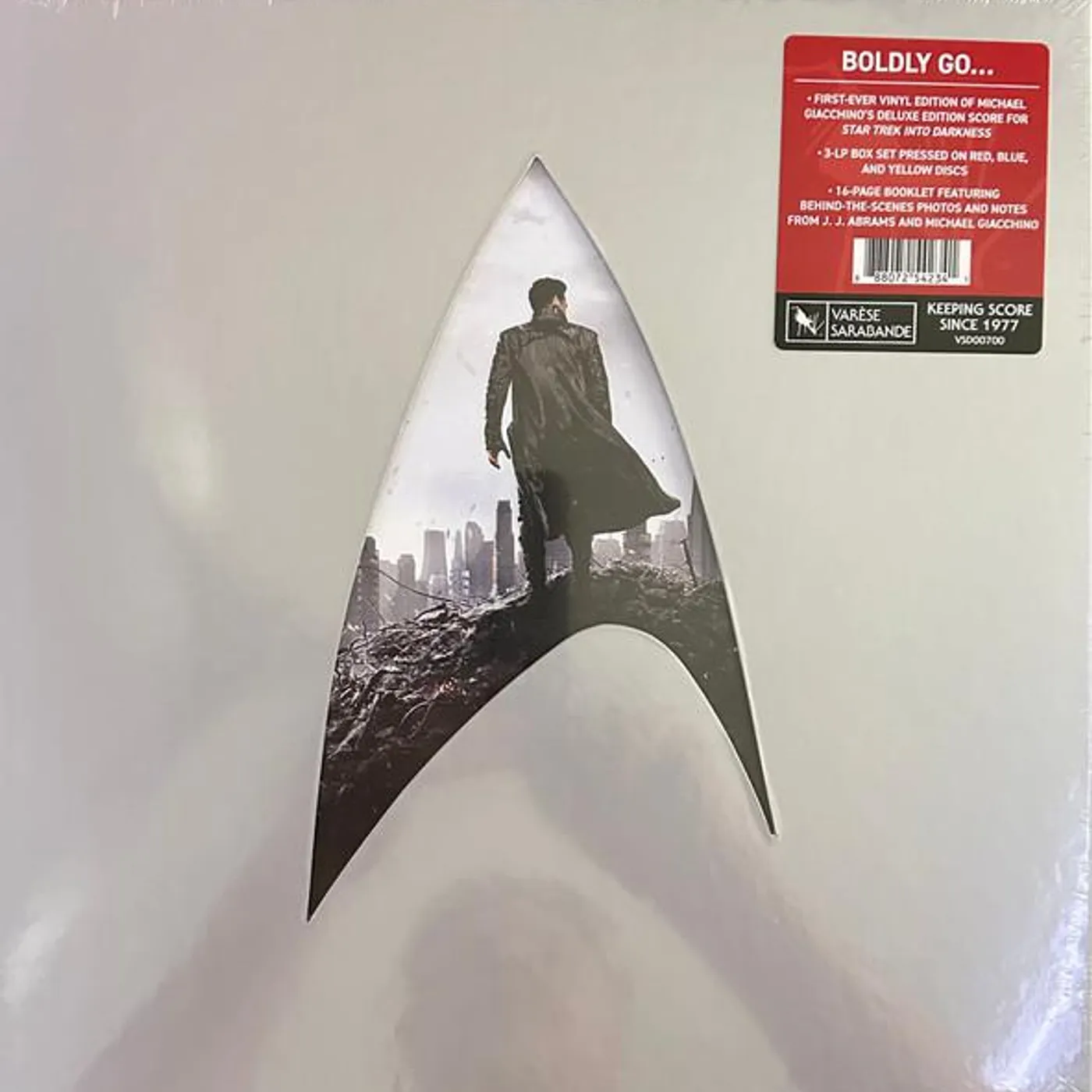 Michael Giacchino Star Trek: Into Darkness (Music From The Motion Picture) (Deluxe) (Red/Yellow/Blue Vinyl/3Lp) Vinyl Record