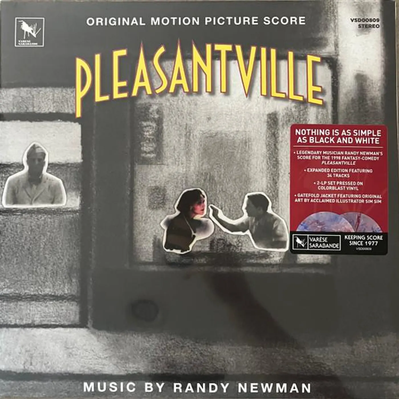 Randy Newman PLEASANTVILLE Original Soundtrack (DELUXE EDITION/AMERICA VINYL/2LP) Vinyl Record