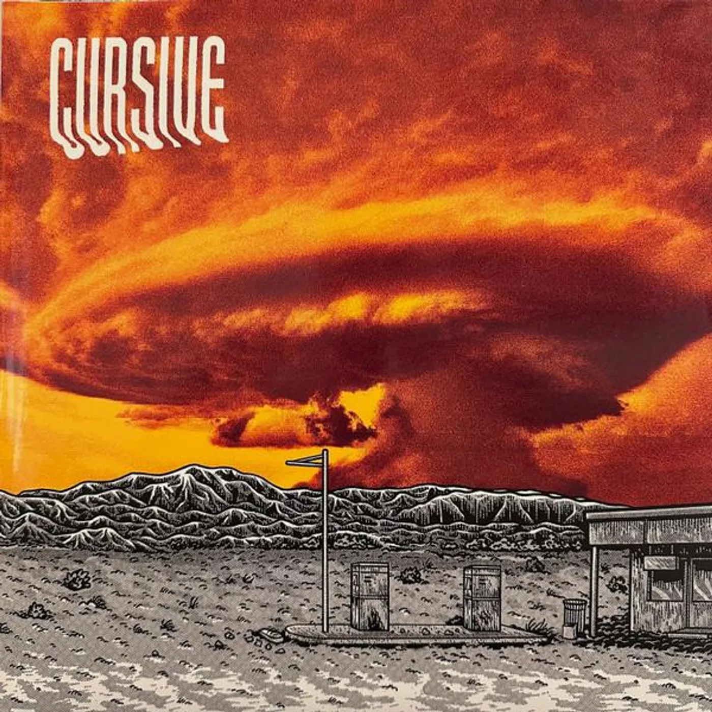 Cursive DEVOURER (2LP/RED & BLACK VINYL) Vinyl Record