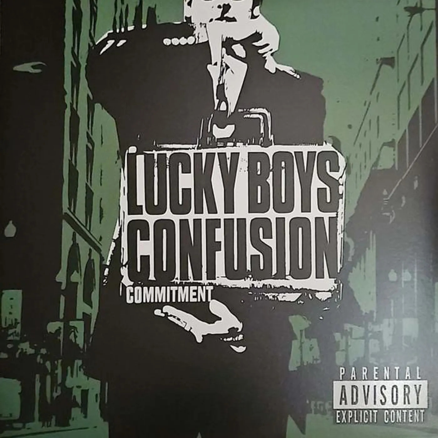 Lucky Boys Confusion COMMITMENT (GREY MARBLE VINYL) Vinyl Record
