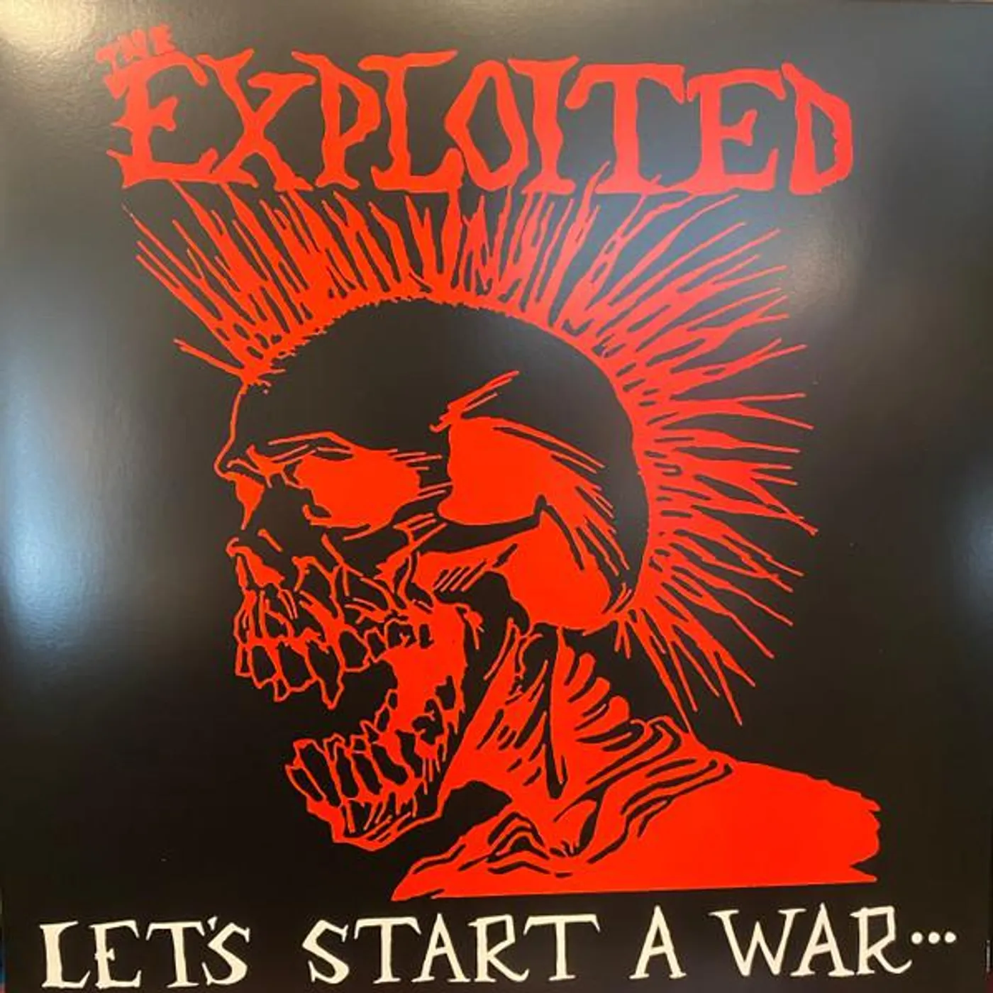 The Exploited Lets Start A War... ...Said Maggie One Day (Coloured) Vinyl Record