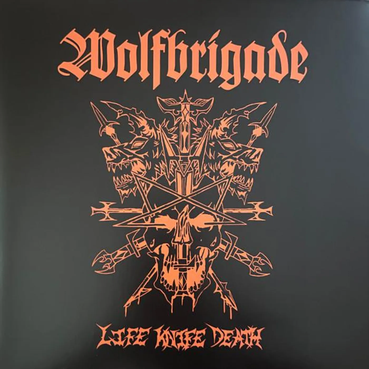 Wolfbrigade LIFE KNIFE DEATH (WHITE VINYL) Vinyl Record