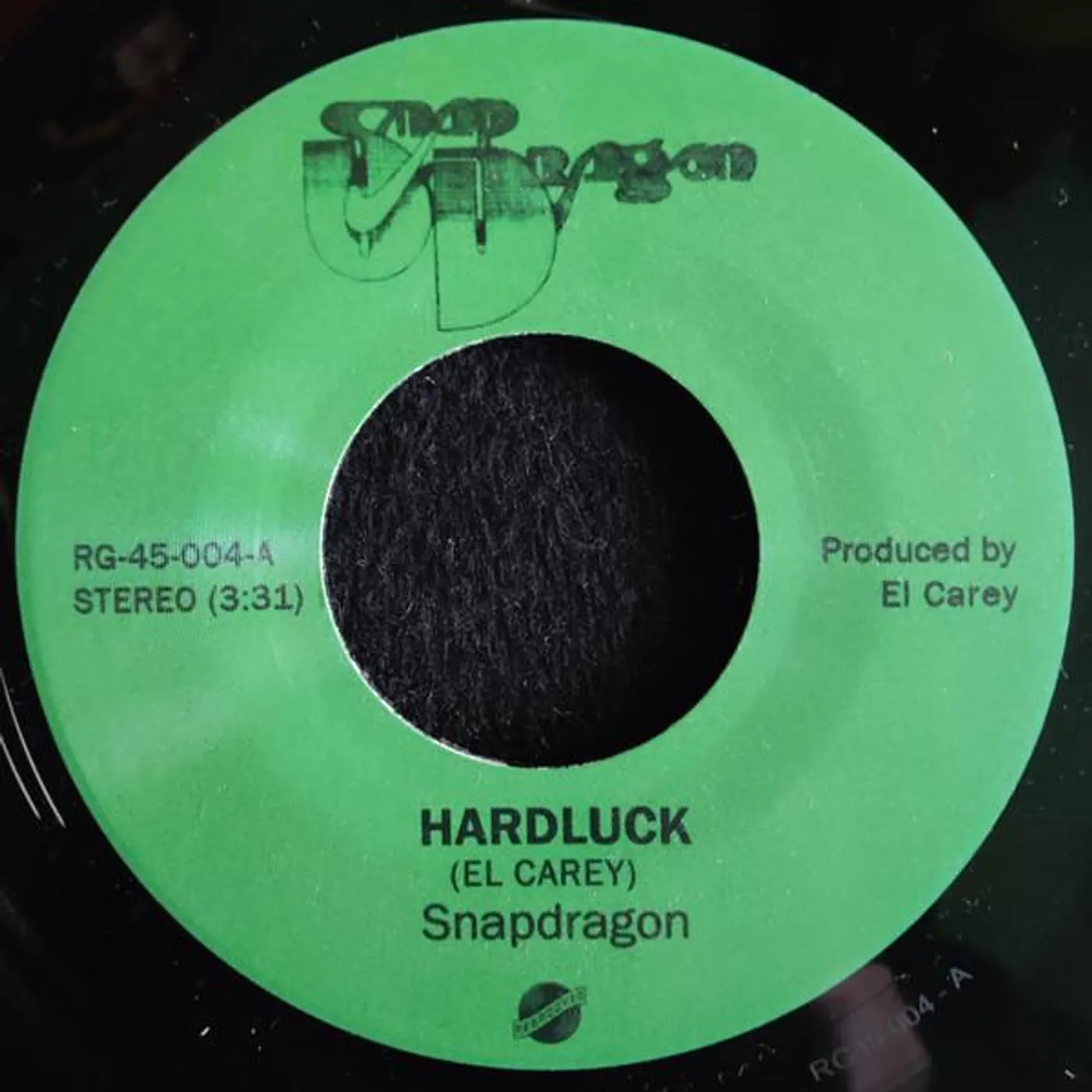 Snapdragon HARD LUCK / MY HEART CONSEDES Vinyl Record - Limited Edition, Remastered