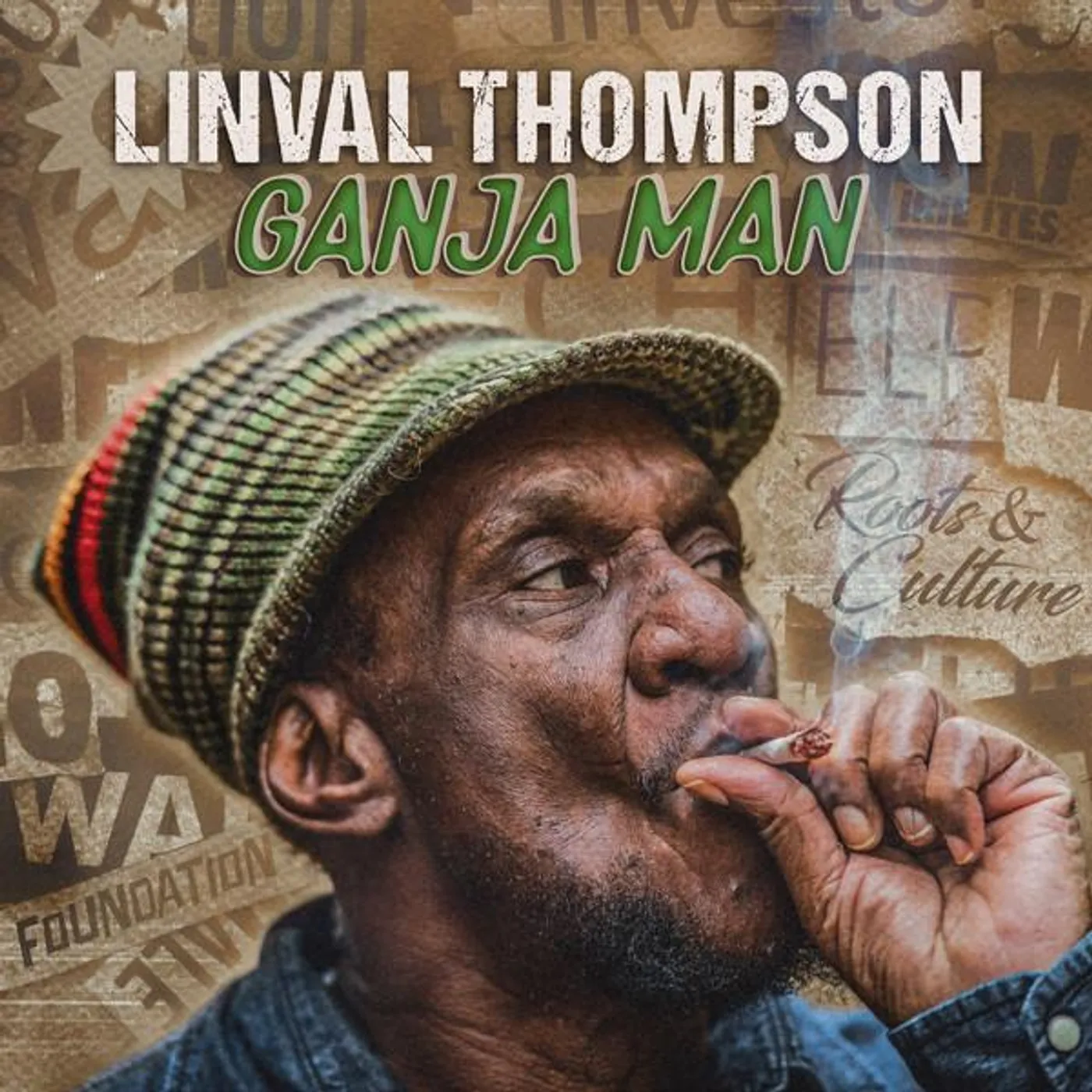 Linval Thompson GANJA MAN Vinyl Record
