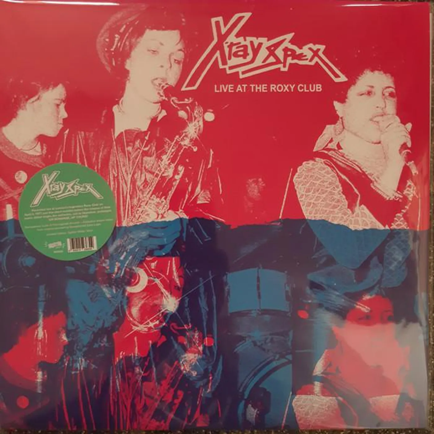 X-Ray Spex LIVE AT THE ROXY CLUB Vinyl Record