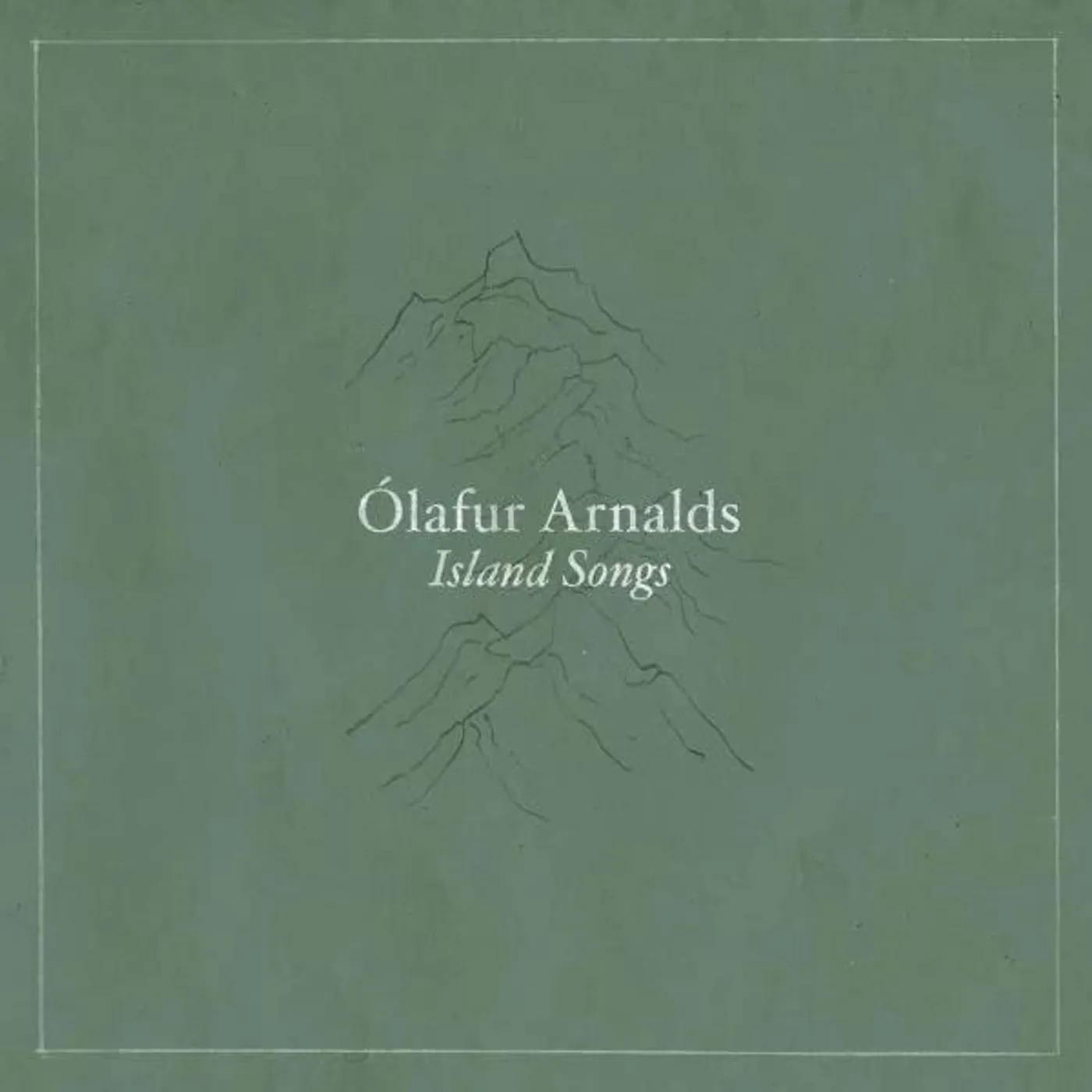 Ólafur Arnalds Island Songs (Forest Green)  Vinyl Record