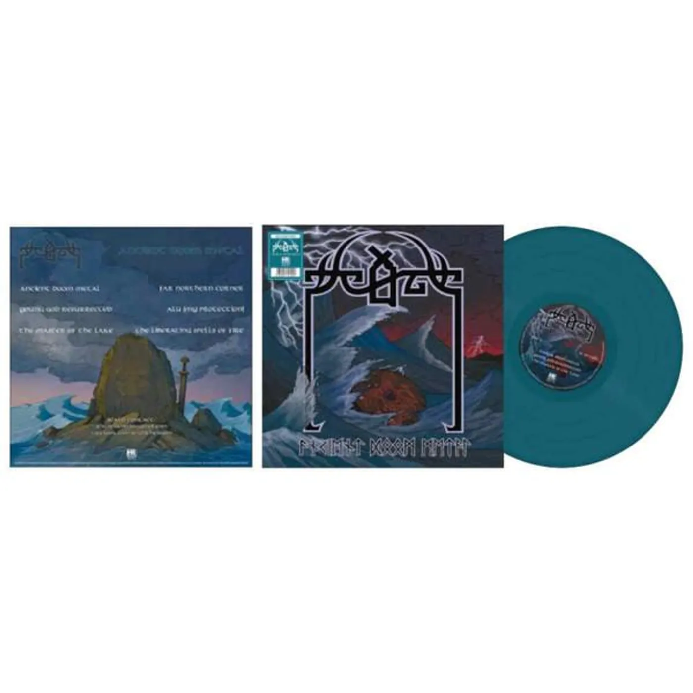 Scald Ancient Doom Metal (Sea Blue) Vinyl Record