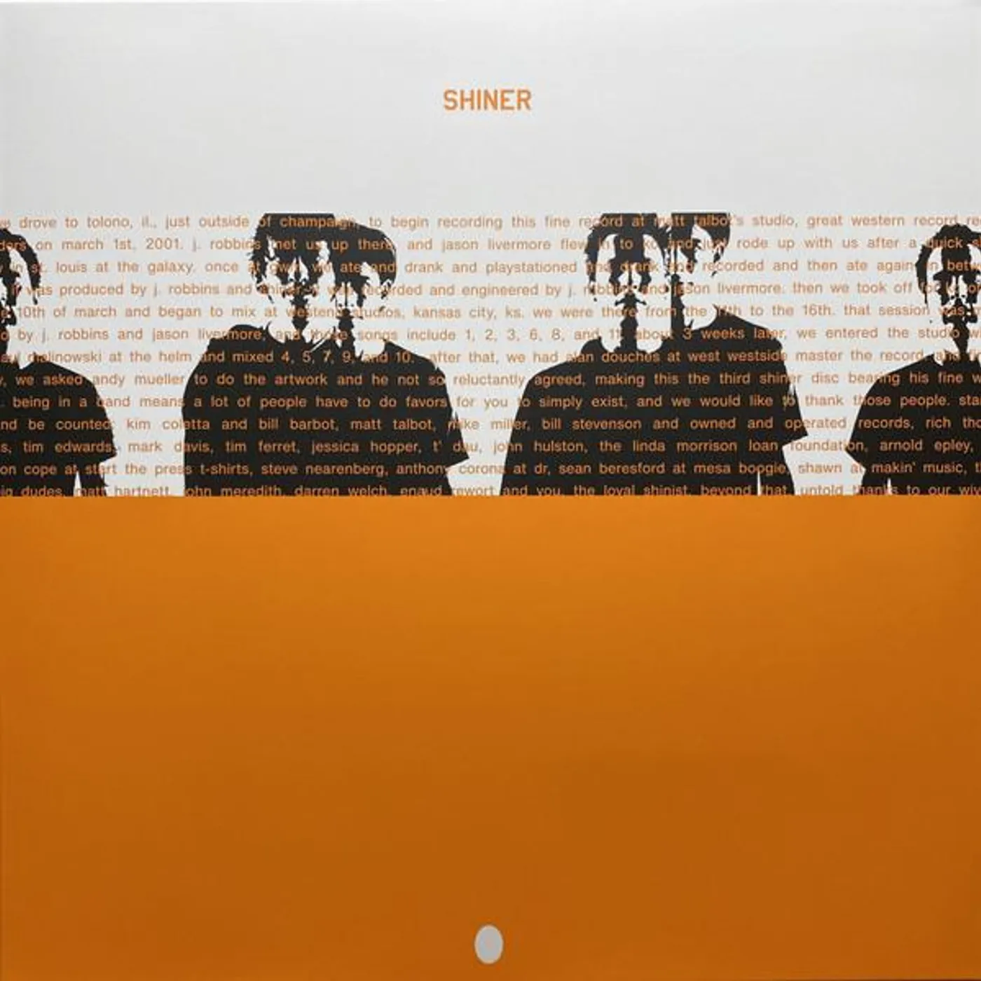 Shiner Egg (Orange) Vinyl Record