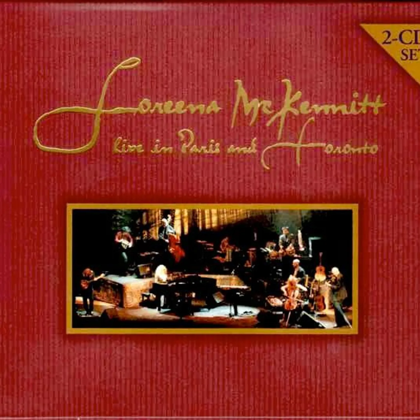 Loreena McKennitt LIVE IN PARIS & TORONTO CD