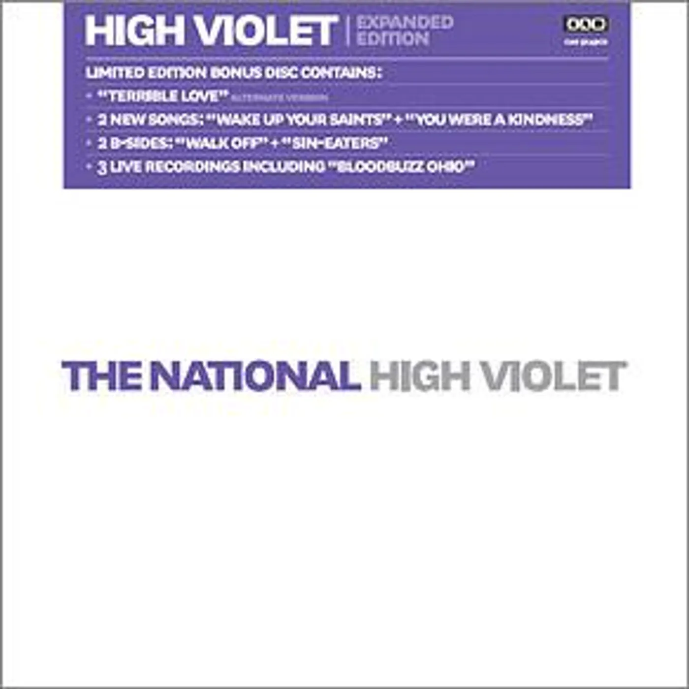 The National HIGH VIOLET (DELUXE) CD