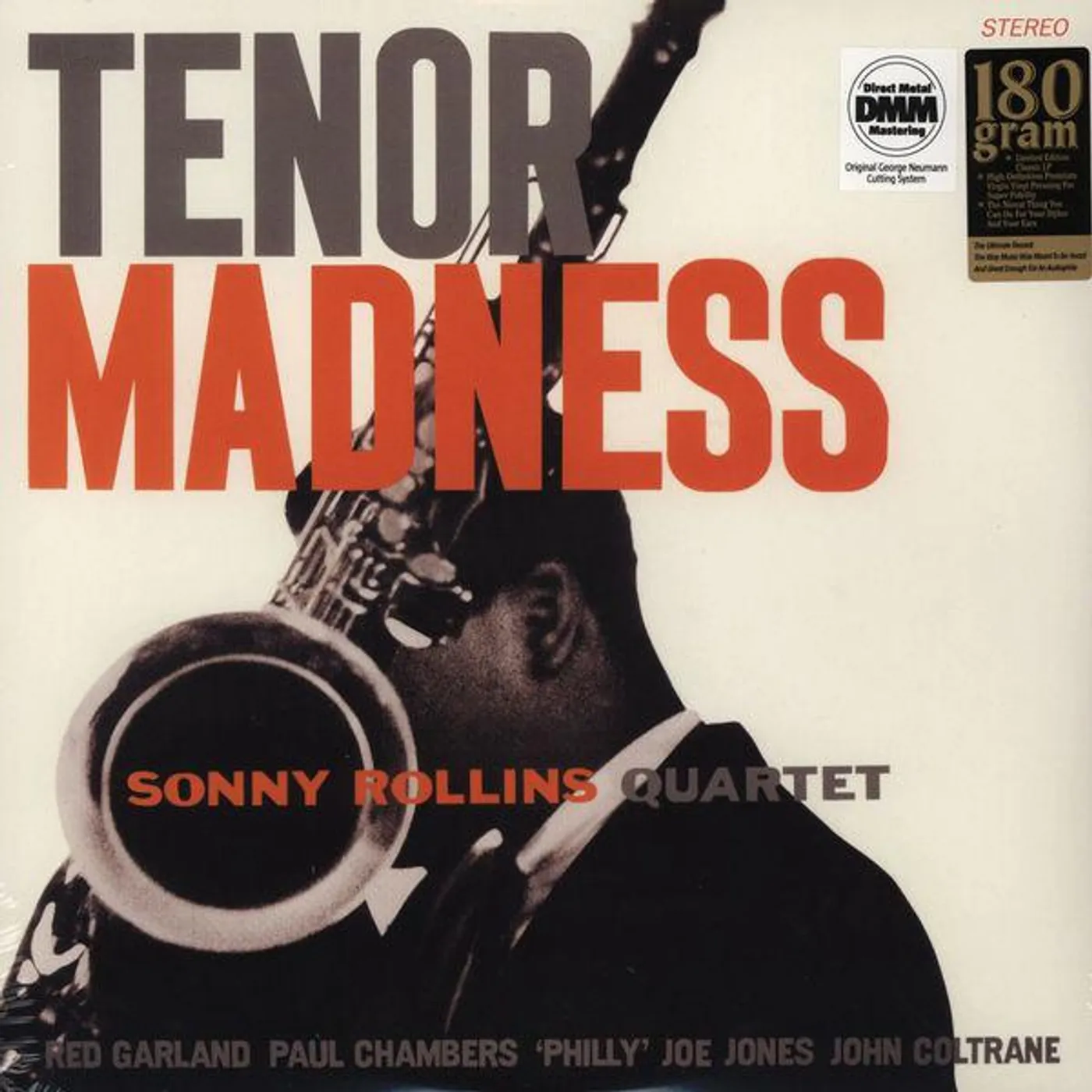 Sonny Rollins TENOR MADNESS Vinyl Record