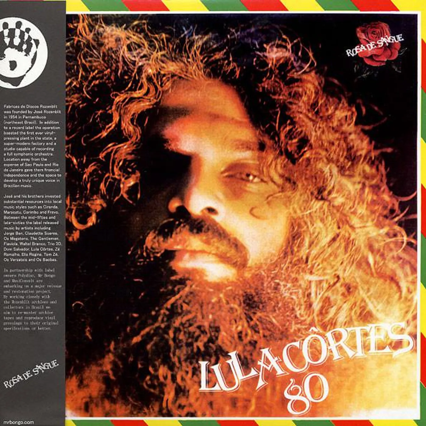 Lula Côrtes ROSA DE SANGUE Vinyl Record