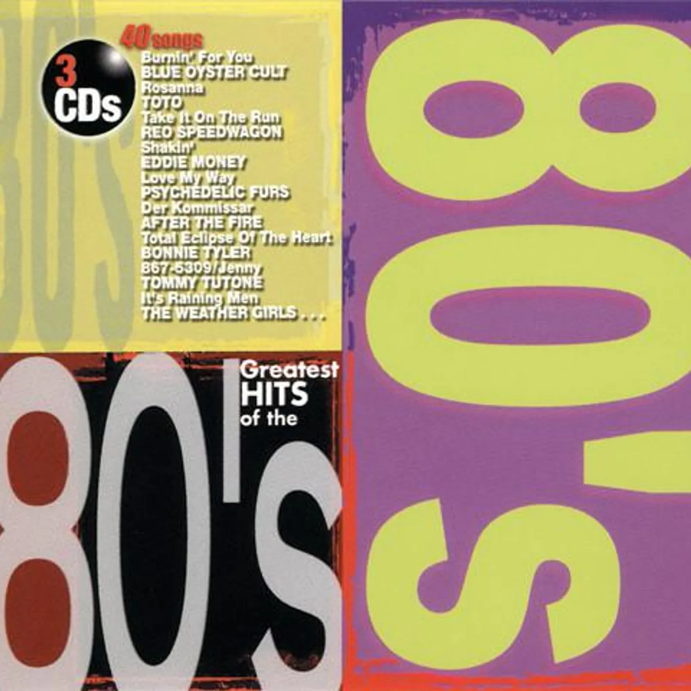 Various Artists  GREATEST HITS OF THE 80�S / VARIOUS CD