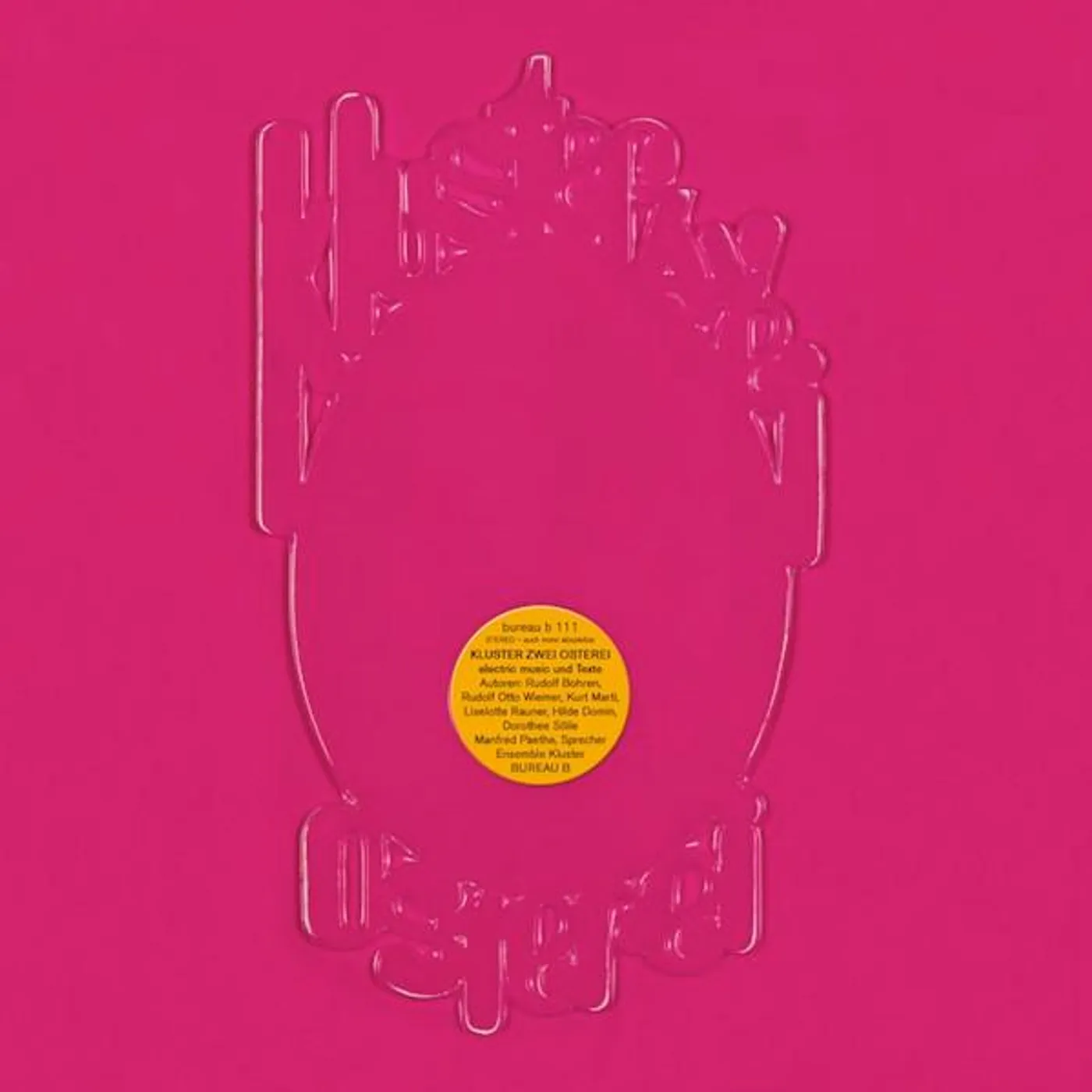 Kluster ZWEI OSTEREI Vinyl Record