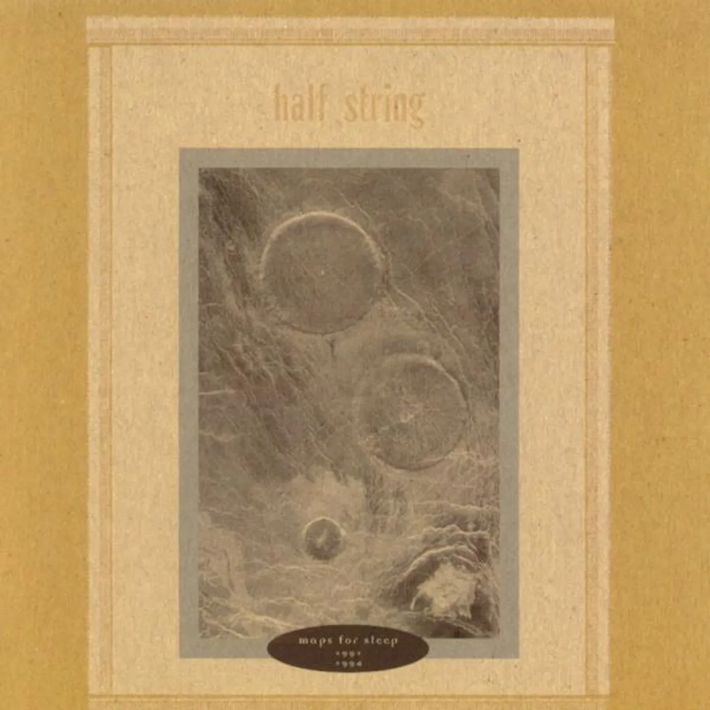 Half String MAPS FOR SLEEP CD