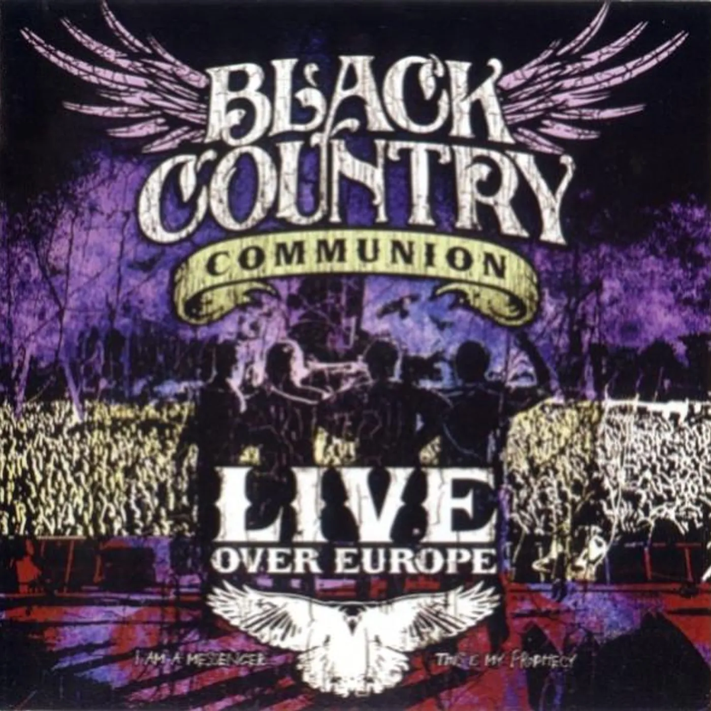 Black Country Communion LIVE OVER EUROPE CD