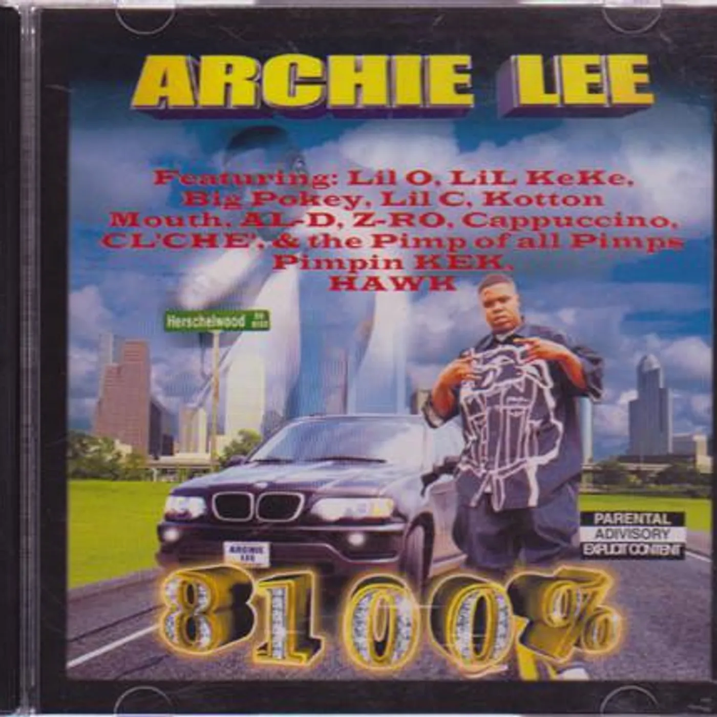 Archie Lee 8100% CD