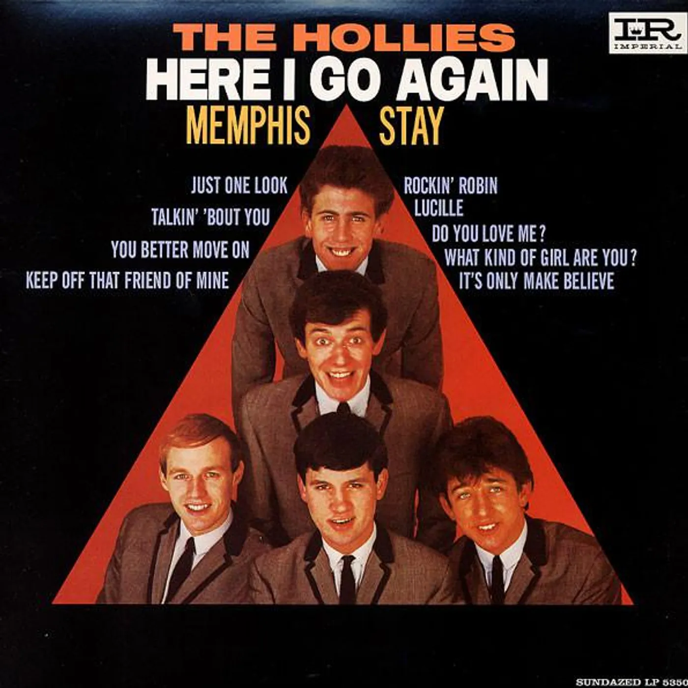 The Hollies HERE I GO AGAIN (MONO EDITION) Vinyl Record