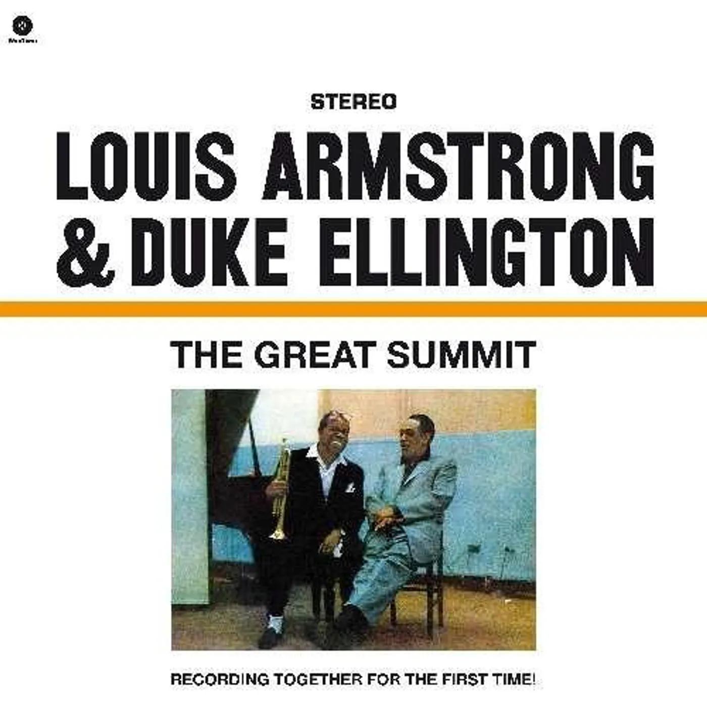 Louis Armstrong & Duke Ellington GREAT SUMMIT Vinyl Record