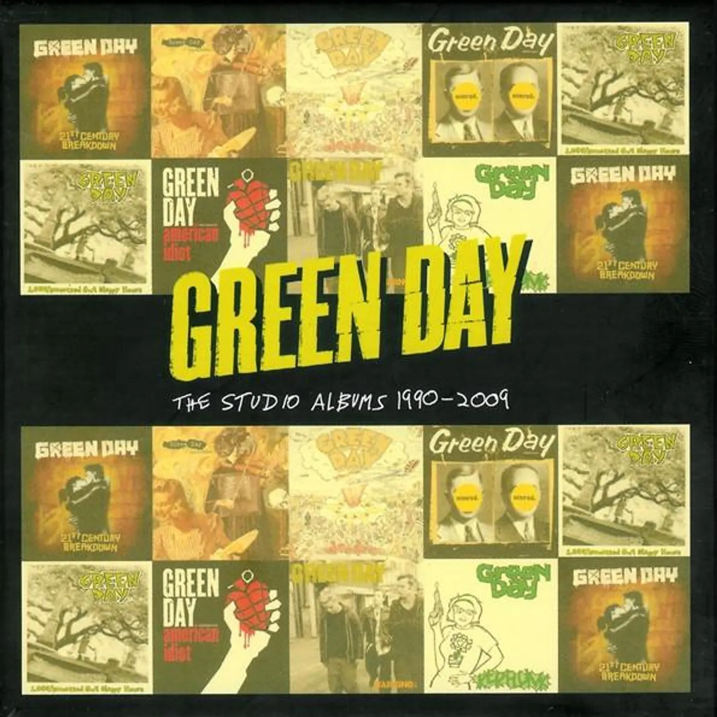 Green Day STUDIO ALBUMS 1990 - 2009 CD