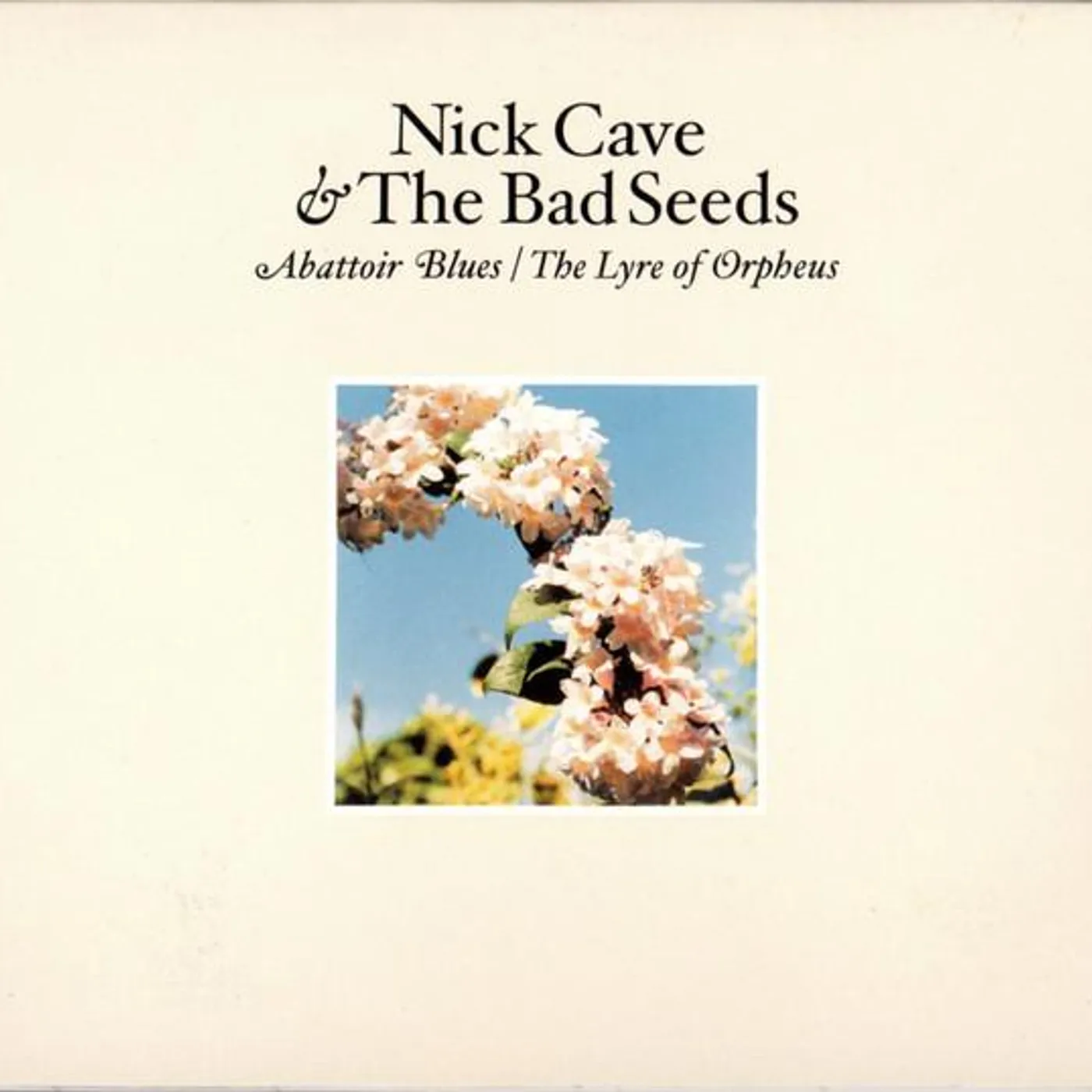 Nick Cave & The Bad Seeds ABATTOIR BLUES / LYRE OF ORPHEUS (2CD/DVD-PAL-REG-2) CD