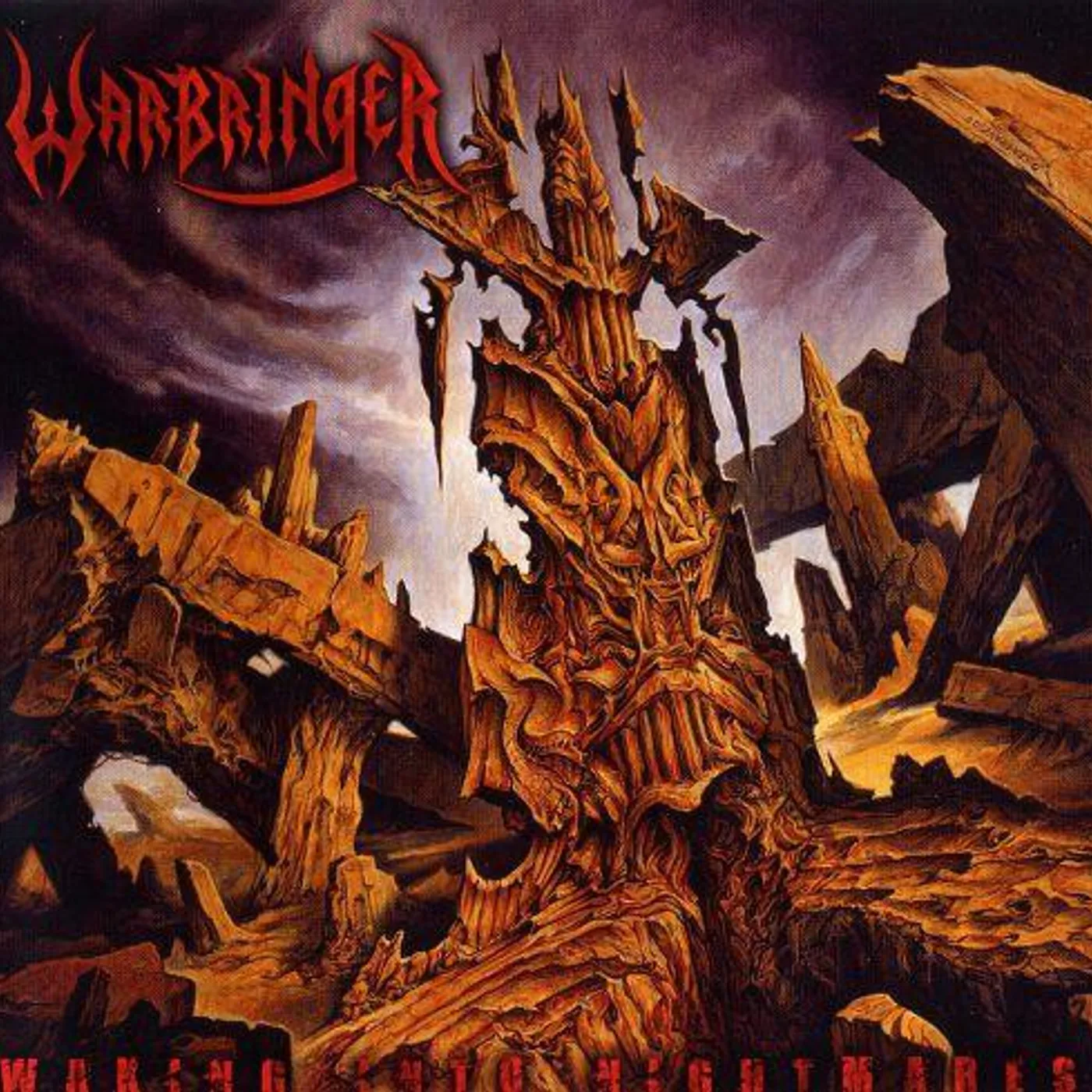 Warbringer WAKING INTO NIGHTMARES CD